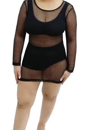 Sexy and Cozy Fishnet Midi